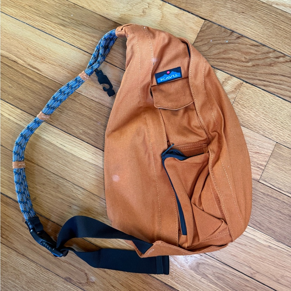 KAVU Rope Sling Bag – Camel | Adventure-Ready Crossbody